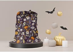 Ibenzoa® Jumbo Cadeautassen voor Cadeaus, Verjaardag, Bruiloft, Kerstcadeauzakken, Opbergtas, Waszak, Set van 2 Stuks (Cartoon) — thumbnail 2