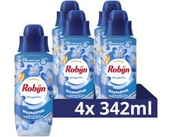 Robijn Intense Wasparfum - Morgenfris - 4 flessen x 342 ml - Voordeelverpakking — afbeelding 1