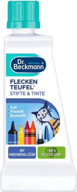 Dr. Beckmann Vlekkenduivel Combi Deal – Pennen & Inkt, Natuur & Cosmetica, Spijsvet & Sauzen – 3 x 50 ml Vlekverwijderaars — thumbnail 2