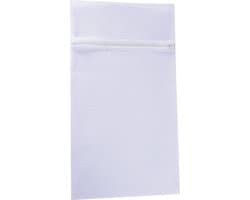 MSV Waszak voor kwetsbare kleding wasgoed/waszak - wit - XL size - 60 x 90 cm — afbeelding 1