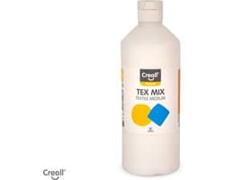 Creall textielverf TEXMIX 500 ml transparant voor schilderen.