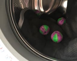 QHP Wasballen XL Paars/Groen - One size size — thumbnail 2