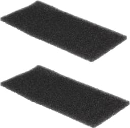 Filter - 2 STUKS - schuim schuimfilter droger - 220 x 110 mm - foam filter wasdroger warmtewisselaar geschikt voor Whirlpool Bauknecht Ignis - 481010354757 — thumbnail 1