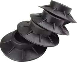 Wasmachine Demper - Trillingsdemper - Anti Slip Trilmats - Schokdemper - 4 Stuks Anti Tril Poten - Set van 4 Stuks - Multifunctioneel — thumbnail 2
