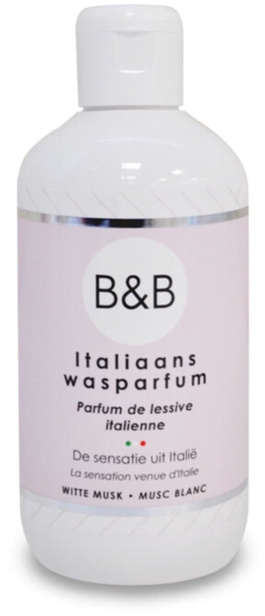 B&B Italiaanse Wasparfum Witte Musk - 2 x 250 ml - Voordeelverpakking — afbeelding 1