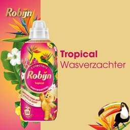 Robijn - Wasverzachter - Tropical - 8 flessen - 304 wasbeurten - Voordeelverpakking — thumbnail 3