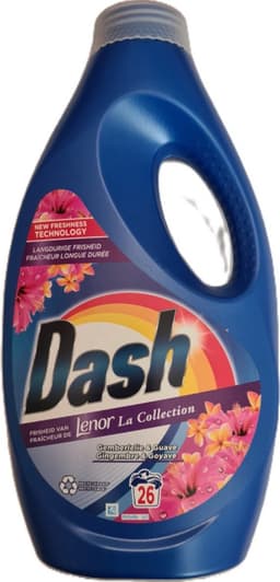 Dash Liquid wasmiddel 5x 26wasbeurten - 5x 1.170ml Gemberlelie & Guave — thumbnail 3