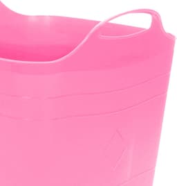 Excellent Houseware Flexibele emmer - roze - 25 liter - kunststof - vierkant - 35 x 38 cm — thumbnail 2