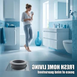 Set van 6 afdichtpluggen voor afvoeren van 33 tot 43 mm, adapter voor wasmachines, badkamers en keukens, ideaal voor lekkagepreventie en eenvoudige installatie — thumbnail 5