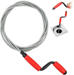 Flexibele Ontstoppingsdraad voor Afvoer, 3m Snoer voor Haarverwijdering en Verstopte Pijpen, Ideaal voor Keuken en Badkamer Accessoires — thumbnail 1