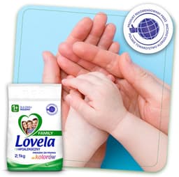 Lovela Family - Wasmiddel voor Kleuren - Hipoallergeen - 2,1kg — thumbnail 5