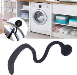 Wasmachine Deurhouder - Magnetische Steun - Ventilatie Machine - Verstelbare Hoek - 43 cm Lengte - Zwart — thumbnail 4