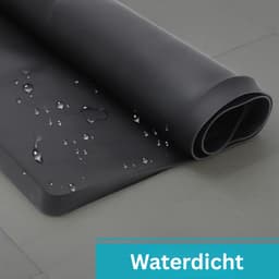 Florixa® Lekbak Wasmachine - Lekbak - Anti Trillingsmat Wasmachine - Lekbak Wasmachine 60x60 x - Lekbak Wasmachine Universeel - Zwart - 60cm x 60cm x 2cm — thumbnail 2