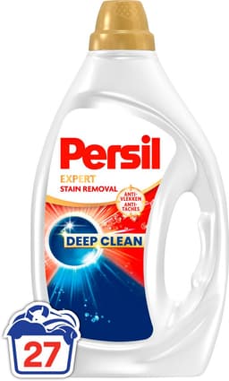 Persil Gel Stain Removal - Vloeibaar wasmiddel - Voor Alle Kleuren Was - Tegen Vlekken - Krachtige Vlekverwijdering - 4 x 27 Wasbeurten — thumbnail 1