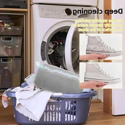 Set van 2 Waszakken voor Schoenen met Rits, Herbruikbaar voor Sportschoenen en Canvas Schoenen, Ideaal voor de Wasmachine — thumbnail 4