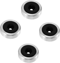 Antivibratie Voetjes - Speaker Pads - Geluid Verbeteren - Schokabsorberend Ontwerp - 4 stuks - Zwart — thumbnail 1