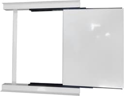 Wasdroger Tussenstuk - Stapelrek Wasmachine - Ruimte Besparen - Uittrekbare Plank - 60 Cm Breed - Wit — thumbnail 3
