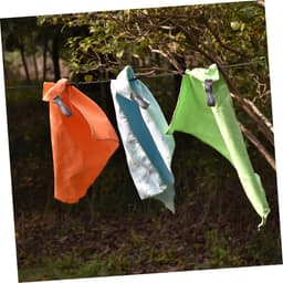 Waslijn met Haken - Kledinglijn Outdoor - Kleding Drogen - Winddicht Ontwerp - 350 cm - Zwart — thumbnail 2