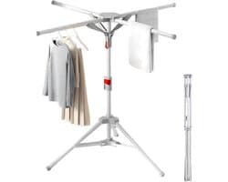 Wasrek - Droogrek - Wasrek Inklapbaar - Droogrek Inklapbaar - Wasrek Staand - Droogrekken - Grijs