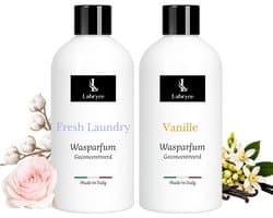 Labryce Wasparfum - Fresh Laundry & Vanille - 2 x 250 ml - Duo Pakket