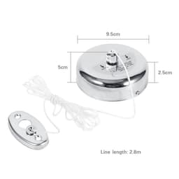 Dailygoods- Waslijn Intrekbaar 2,8M - Roestvrij Staal - Nylon - Binnen/Buiten - Hoge Belastbaarheid 10 kg - Eenvoudig te Installeren - Kledinglijn — thumbnail 4