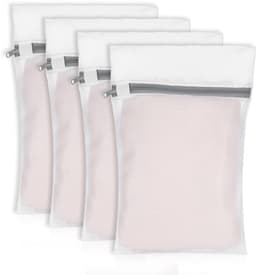 BRENZOOS- Waszak - Set van 4 - Antislip Wasnet voor Delicaat Wasgoed - 30 x 20 cm - Ademend Polyester - Rits met Automatische Vergrendeling — thumbnail 1