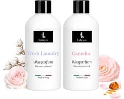 Labryce Wasparfum - Fresh Laundry & Camelia - 2 x 250 ml - Duo Pakket
