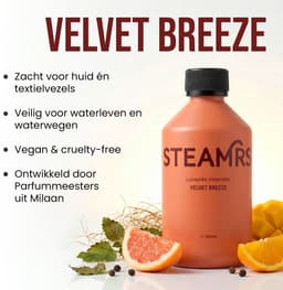 STEAMRS - Luxe Wasparfum - Velvet Breeze - 300 ml x 6 Designer parfum voor je kleding - 180 tot 240 wasbeurten - Verzorgend voor textiel — thumbnail 3