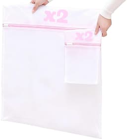 Dailygoods- Wasnet Set van 4 - Extra Grote Wasnetten - 2 Maten Waszakken - Bescherming voor Kleding - Machinewasbaar - Duurzaam Polyester - Waszak — thumbnail 1
