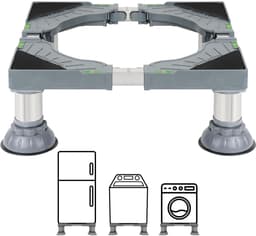 Dailygoods- Standaard Zware Kwaliteit - Aanpasbare Standaard - Platform voor Witgoed - Ergonomisch - Antislip Voetjes - Ventilatie Verbeterend - Witgoedstandaard — thumbnail 1