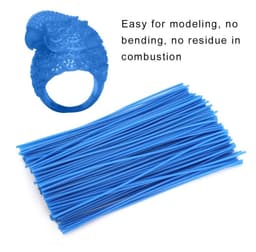 Dailygoods- Waslijn Gieten - Waslijn 3mm - Wasdraad - Gereedschap voor Sieraden - Functioneel Gereedschap - 100% Gloednieuw - Wasmateriaal — thumbnail 4