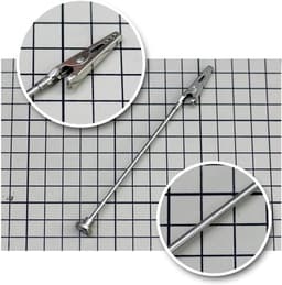Krokodillenklemmen Set - Model Clips - Hobby Schilderen - Met Opbergdoos - 10 Stuks - Zilver — thumbnail 5