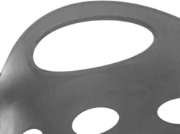 5Five Flexibele wasmand/opbergmand - rond - grijs - 60 liter - D41 x H66 cm — thumbnail 4