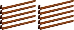 Grondankers Gazonranden - Bodemharingen Tuinranden - Tuin Afbakenen - Verzinkt Staal - 45 cm - Corten — thumbnail 5