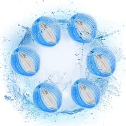 YUHOME 6 STKS Haar Catcher Ballen Anti-Winding Wasserij Lint Remover Wasballen Herbruikbare Pluisverwijderaar Ballen Voor Wasmachine — thumbnail 1