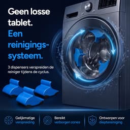 Renaud Cleaner Professionele Wasmachine Reiniger – Combi Pack (3 x Dispenser + 50ml) – Anti-Kalk, Vet Luis & Geurproblemen – Grondige Reiniging & Frisse Geur – Ontkalker - Universeel Geschikt — thumbnail 4