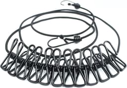 Opvouwbare Waslijn - Draagbare Hanger - Kleding Drogen - Ruimtebesparend Ontwerp - 180 cm - A6 — thumbnail 1