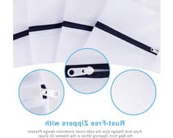 Waszakken Set van 2, 40 x 50 cm - Ideaal voor Wasmachine, Bescherming voor Kleding, Lingerie en Schoenen