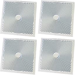 Trillingsdempers vierkant 80 x 80 x 6 mm | Set van 4 stuks | Platte variant met profiel voor extra grip | Multaparts® huismerk — thumbnail 1