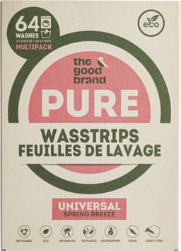 Wasstrips The Good Brand - 64 wasjes - happy flower — thumbnail 1
