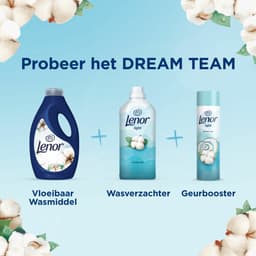 Lenor Vloeibaar Wasmiddel Katoen Fris 20 Wasbeurten 900 ml — thumbnail 4