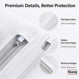 Stunq® Mesh Waszakken Set – Bescherm Delicate Kleding en Lingerie Tijdens de Was — thumbnail 2
