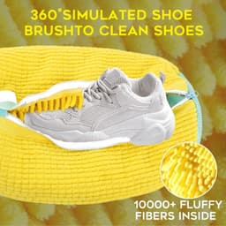 Naroote Shoes Washing Machine Bag, Washing Machine and Dryer Resistant Shoes Laundry Bag (YELLOW) - ShopVlot — thumbnail 2