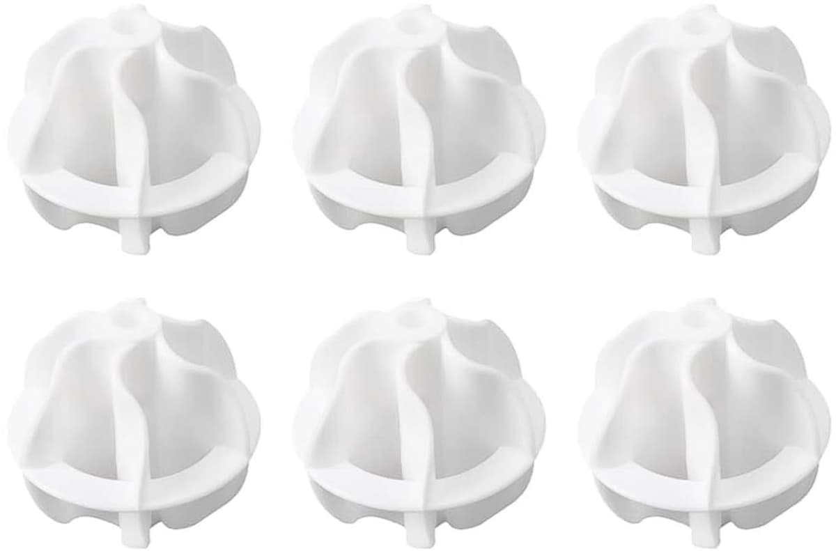 Set van 6 Herbruikbare Wasballen voor Donsjacks — afbeelding 1