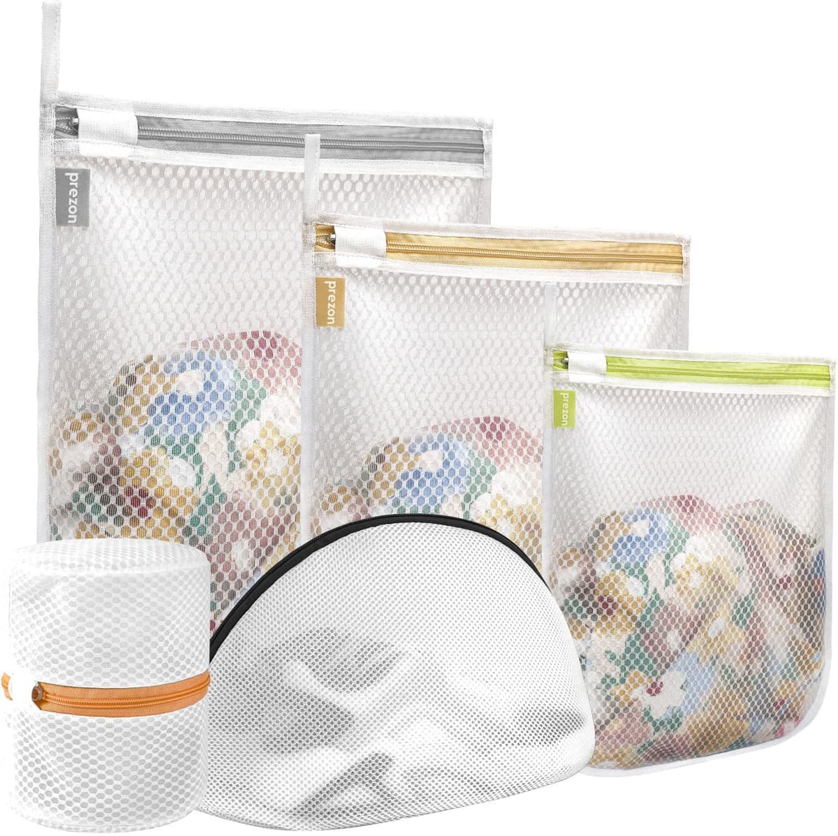 Herbruikbare Mesh Waszakken voor Delicate Kleding - 5 Stuks — afbeelding 1