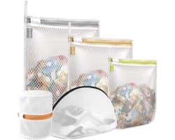 Herbruikbare Mesh Waszakken voor Delicate Kleding - 5 Stuks