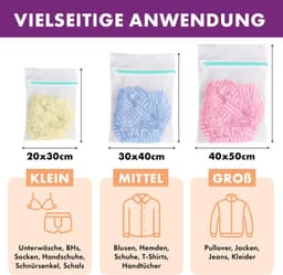 Set van 5 Mesh Waszakken voor de Wasmachine — thumbnail 3