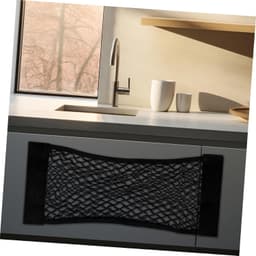 1set Opvouwbare Wandhouder Voor Vuilniszakken Grote Capaciteit Auto Keuken Organizer Met Mesh Ontwerp Voor Zakverzameling — thumbnail 2