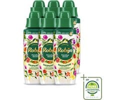 6 x Robijn – Wasparfum – Paradise Secret – 342 ml - Grootverpakking - Vaatwasstrips - Wasparfum - Wasparfum Voor Kleding - Geurboost - Botanische Geur - Wasmiddel
