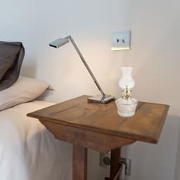 1set Retro Kerosine Lamp Glas Draagbare Olielamp Voor Binnengebruik Decoratieve Nachtlamp Voor Tafel Noodverlichting Voor Woonkamer Keuken — thumbnail 2